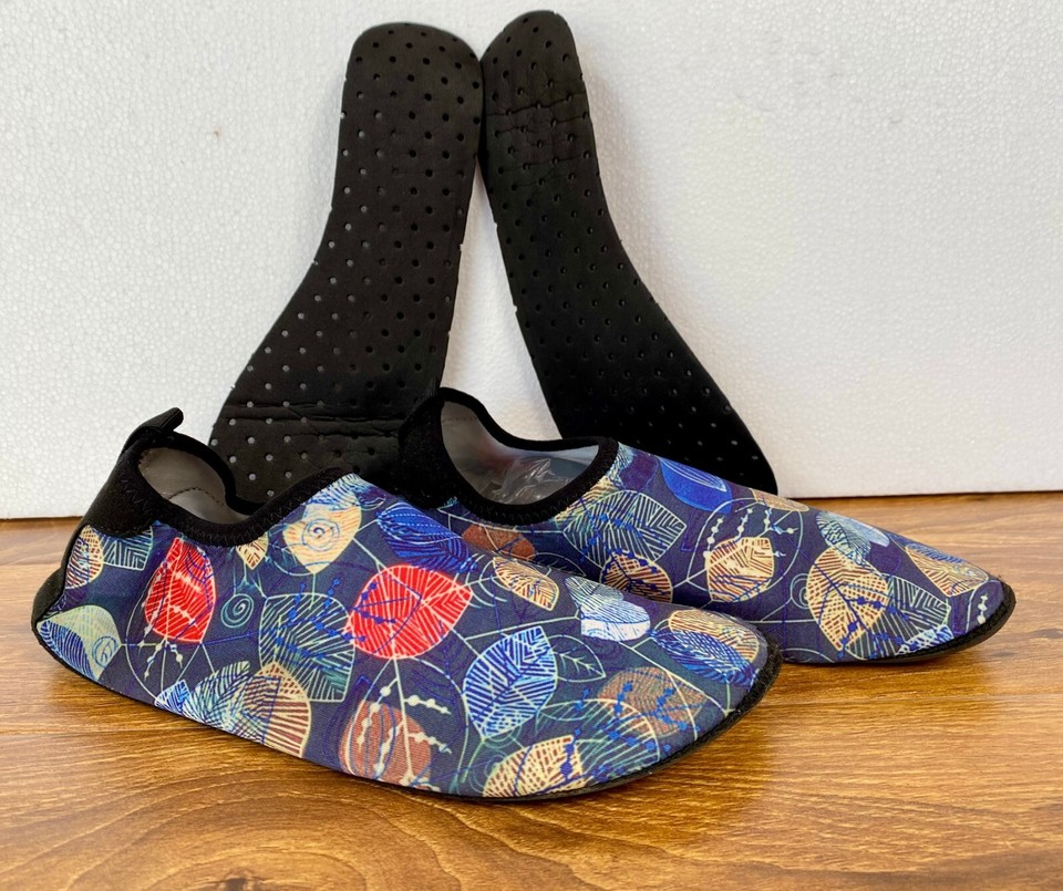 Water Shoes Aqua Socks Leaf Camouflage QuickDry Size 42/43 (US 99.5