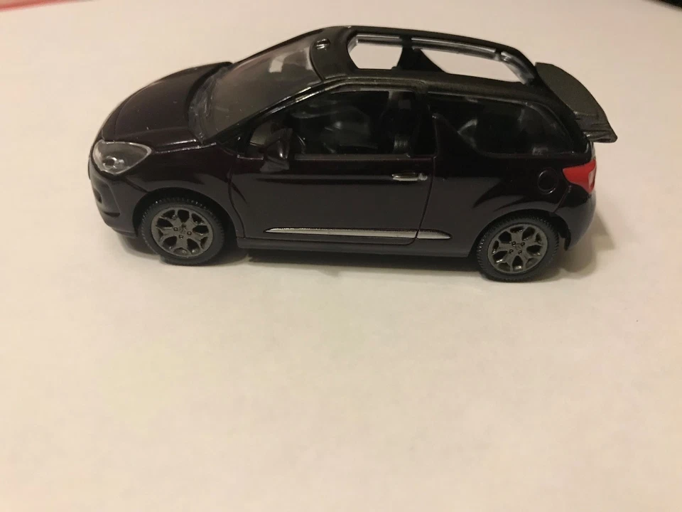 🌟CITROEN - DS3 CABRIO NOIR COLLECTION 3 INCHES 2014 1/64 - Photo 4/4