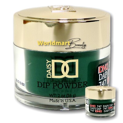 DND Dipping Powder 2fl.oz Dip / Dap Acrylic Color DND747- Auora Green