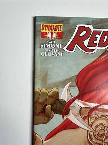 Red Sonja #1 Variante Jenny Frison • 2013 Dynamite • Good Girl Art Queen • En estado bastante bueno/casi nuevo - Imagen 2 de 8