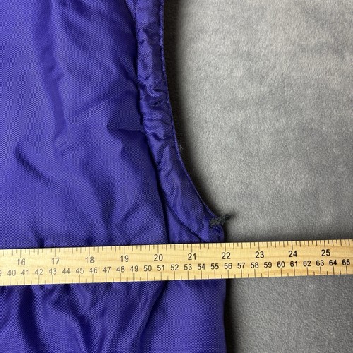 Windbreaker Men’s Purple Vest Full Zip Cargo Pockets Gropcore - Picture 6 of 6