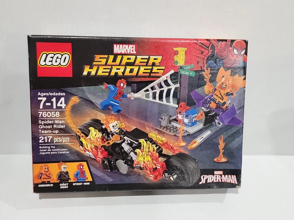 Retired LEGO Marvel Super Heroes 76058 Spider Man Ghost Rider