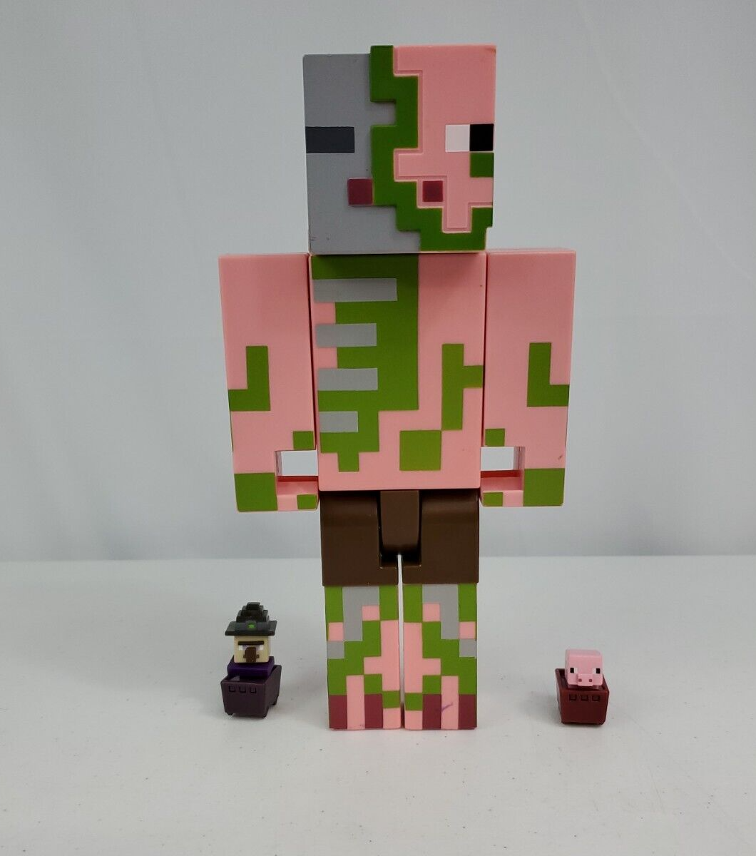 Mojang Minecraft Large Scale Action Figure ZOMBIE PIG MAN 8.5
