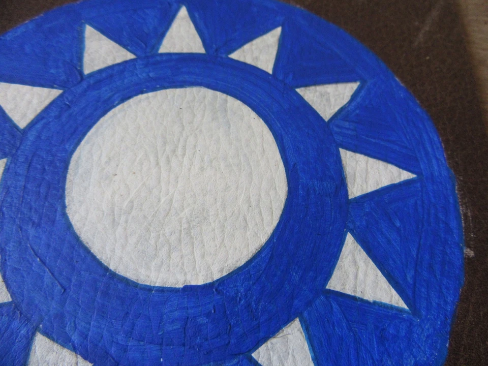 WW2 USAAF LEATHER AIR FORCE HAND PAINTED JACKET PATCH A2 G1 BOMBER FLIGHT - Image 2 of 3