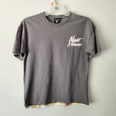 Grey Night Runner Graphic Tshirt Gedpamco Heathans Preliminary Round Size Small