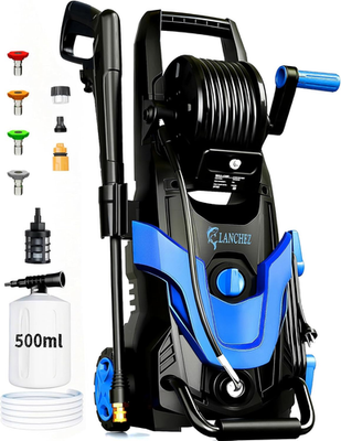 #ad 2025 Upgrade Pressure Power Washer 4800PSI W 4 Different Pressure Tips Inlet Ho $164.99