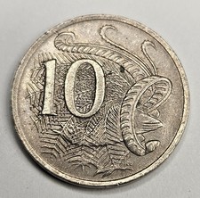 1971 Australia 10 Ten Cents - Australian - Lyrebird - World Coin