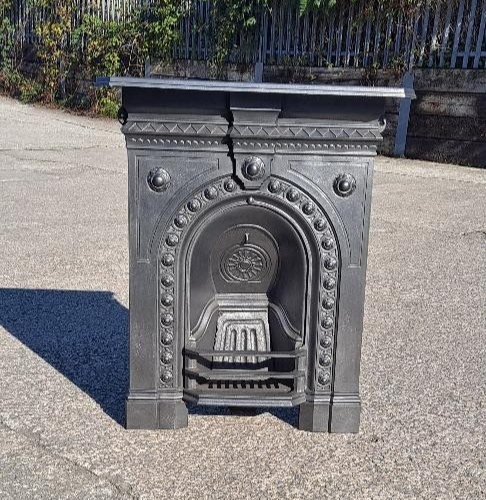 Victorian Cast Iron Combination Fireplace surround Original Antique fireplace - Picture 2 of 12