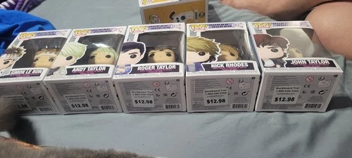 Funko Pop! Rocks - Duran Duran Complete Set of 5 - #126, 127, 128, 129 & 130 NIB