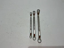 Indestro 3 piece offset double box wrench set SAE 3/8" to 11/16" USA made