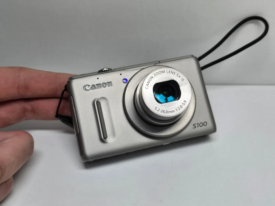 Canon PowerShot S100 Digitalkamera 5x Zoom, geprüft (+neuer🔋) ⚡BLITZBEREIT⚡ - Bild 4 von 4