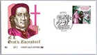 Bund Deutschland BRD FDC Ersttagsbrief Graf Zinzendorf 2000