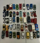 Lot Of 50 Diecast Cars & Case - Matchboxes, Hot Wheels, Tonka , Vintage,& Others