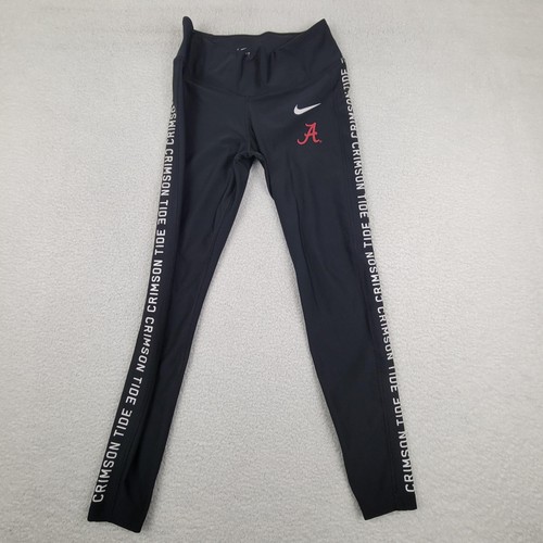 Pantalones Alabama Crimson Tide Para Mujer Pequeños NCAA Fútbol Nike Dri Fit Leggings - Imagen 2 de 8