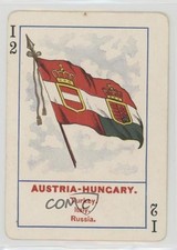 1896 Cincinnati Game of Flags No 1111 4 Flag Back Austria-Hungary #I2 0w6