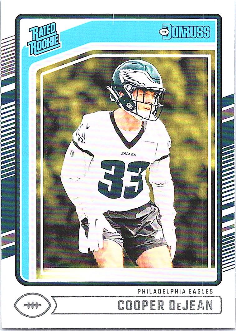 2024 Donruss #305 Cooper DeJean Press Proof Green