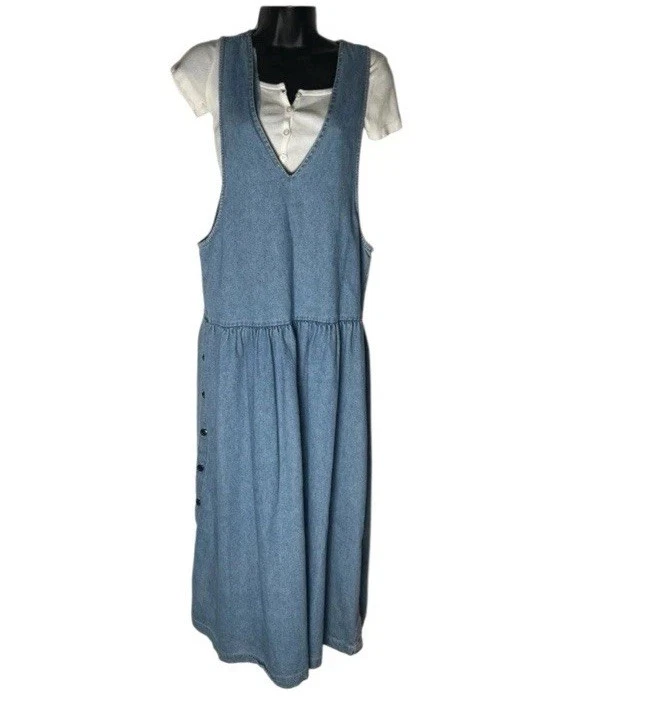 Vintage Pinafore Apron In Women's Vintage Dresses for sale | eBay