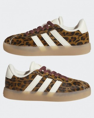  Sport Schuhe Mädchen Frauen Adidas VL COURT 3.0 K Leopard Sportswear Lifestyle