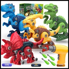 Take Apart Dinosaur Toys with Electric Drill for Kids - Tyrannosaurus Rex