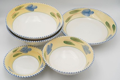 Vintage Maxam Italy Mediterranean Pasta/Vegetable/Salad Serving Bowl *SELECT*