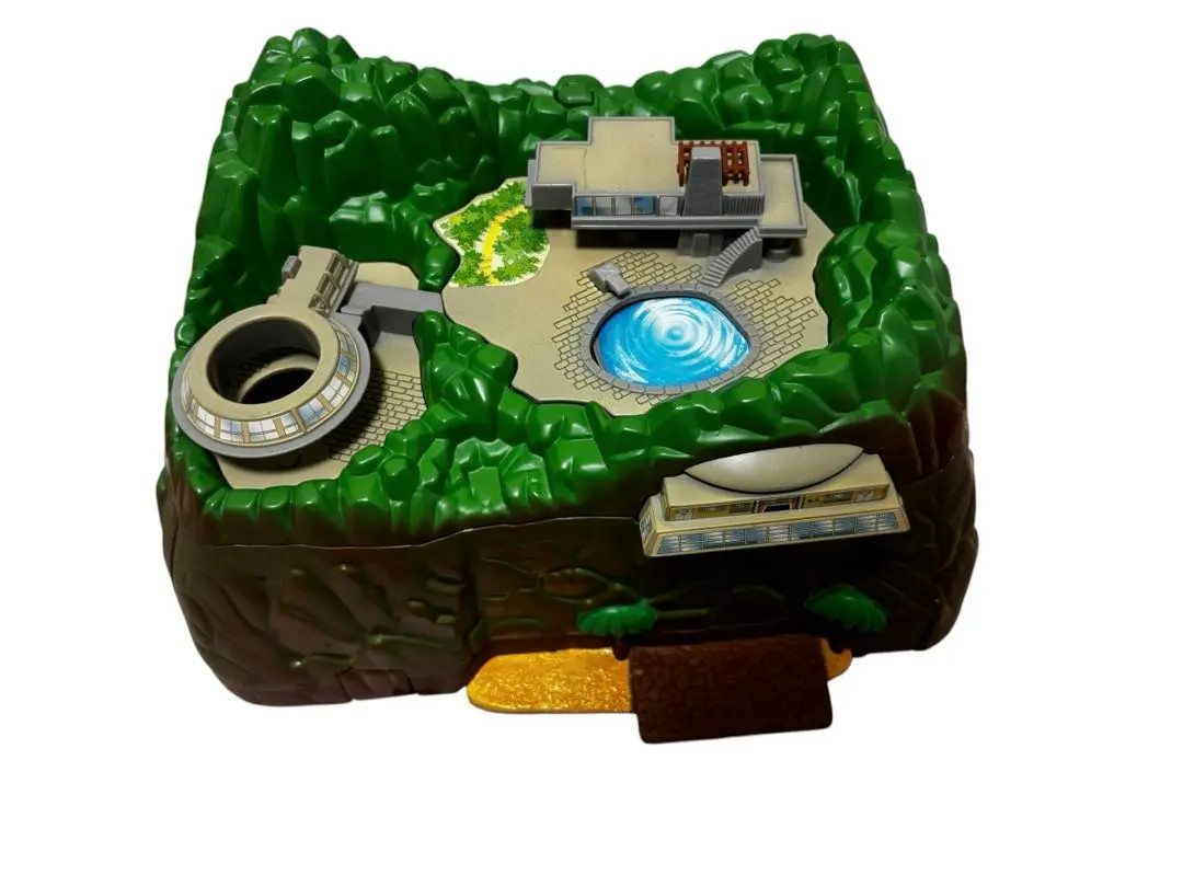 THUNDERBIRD Power Tech Tracy Island Secret Base Electronic Playset