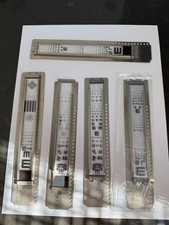 5 Chart Projector Slides ( 2 rare Pediatric Optotypes included in set)