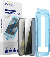 2 Pack Samsung Galaxy S25  S24 Screen Protector Privacy, Matte, Military Grade