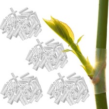 Mangas de injerto de silicona 50/100 piezas para árboles frutales, de pared delgada de alta elasticidad