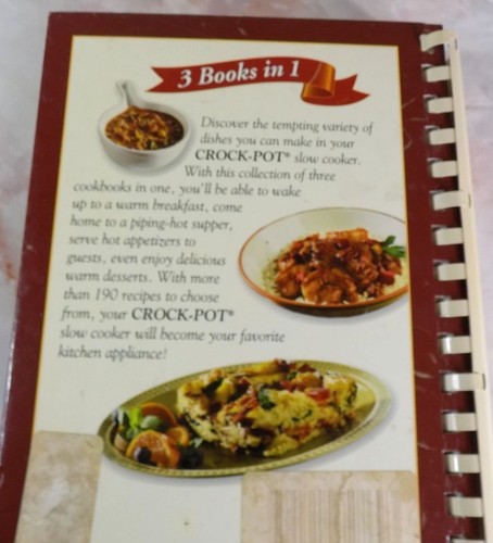 Rival Crock Pot Slow Cooker Recipe Book 3 books in one 2007 - Picture 4 of 4