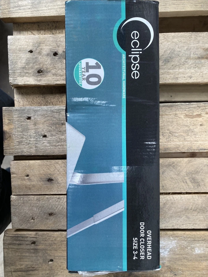 Frisco Eclipse 93 Series Chiudiporta a basculante misura 3-4 argento con... - Immagine 2 di 4