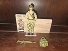 Vintage 1984 Gi JOE Recondo 100% Complete with file card Figure Tight