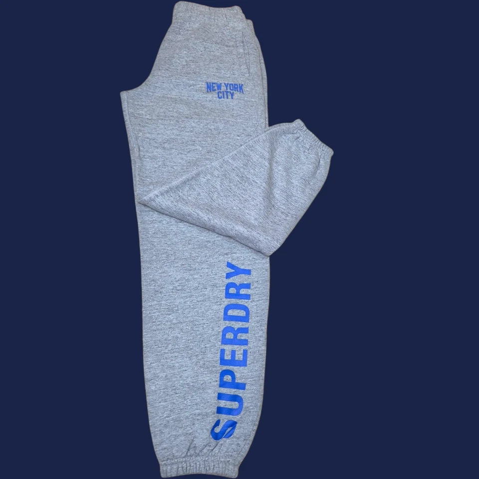 Superdry Womens joggers- City College Joggers- Size UK 10 - Grey, BNWT  - Image 2 of 4