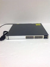 Cisco Catalyst 3750-E Series PoE-24 Gigabit Network Switch WS-C3750E-24PD-S