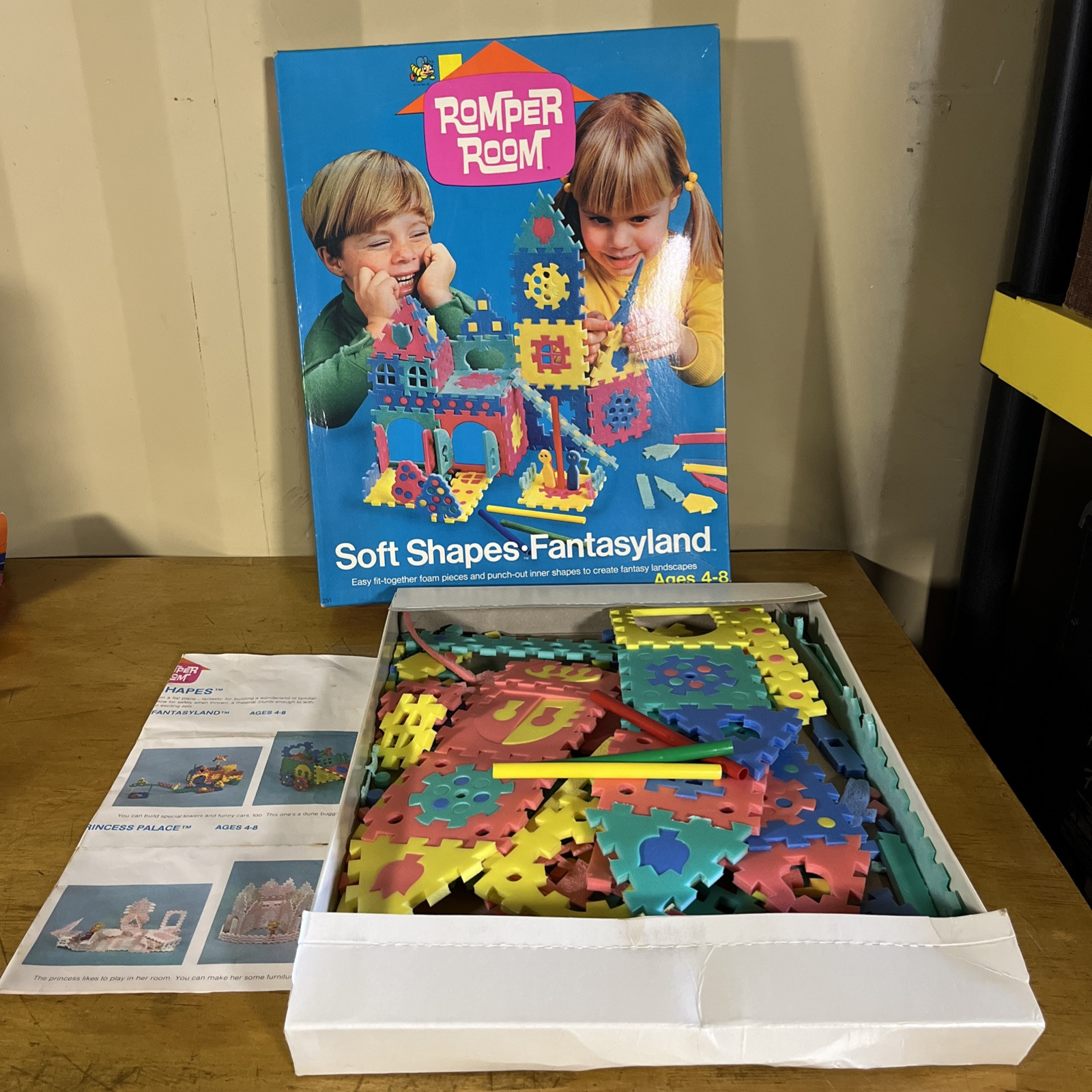 1971 Romper Room Soft Shapes Fantasyland Set For Parts-image