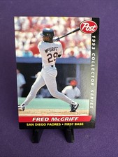 1993 Post #5 Fred McGriff San Diego Padres