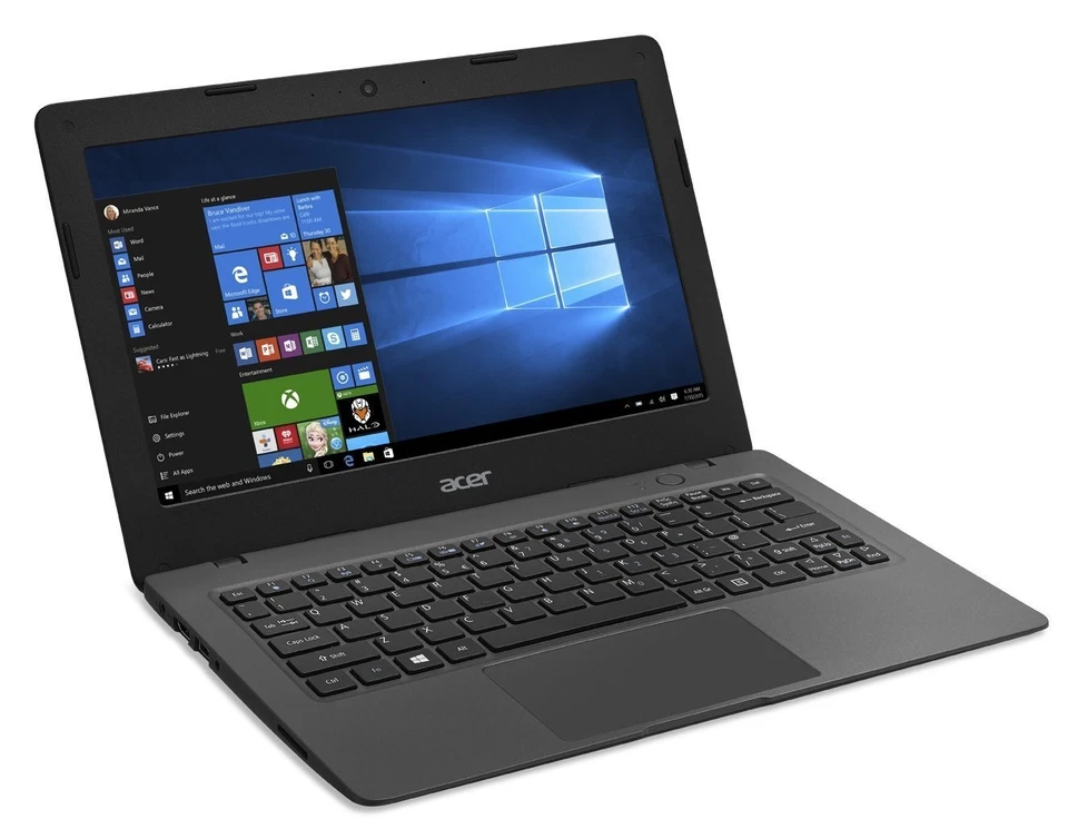 Acer Aspire One Cloudbook 11 AO1-131-C7DW 11.6" 32GB eMMC 2GB RAM Win10 Open Box - Image 2 of 4