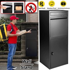 Extra Large Parcel Delivery Drop Box Letter Box Post Box Package Outdoor Bin Box