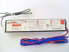 (10) 277Volt Electronic Ballast for 2/1 F96T8 or 2/1 F32T8/WM Lamps GE-259-277-N