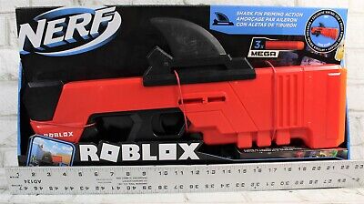 NERF Roblox MM2: Shark Seeker Dart Blaster, Shark-Fin Priming, 3