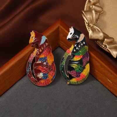 Fashion Cat Brooch Women's Sweater Pin Accessories