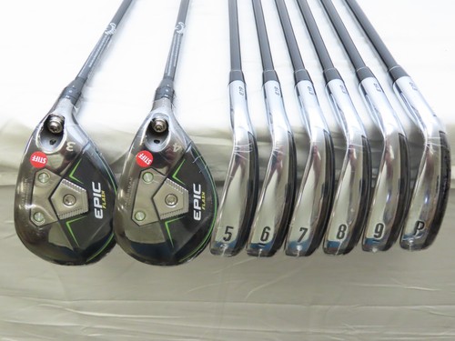 New Callaway Epic Forged Iron Set 3H-PW Tensei White 70 Stiff Flex Graphite - Picture 2 of 10