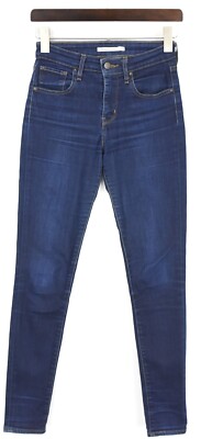 Levi's 721 High Rise Skinny Jeans Damen Schlank W25/L32