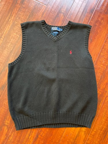 vintage ralph lauren sweater vest