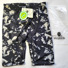 Piqidig Swimming Shorts UPF 50 UV Block Geometric Design Size Medium NEW w/ TAG