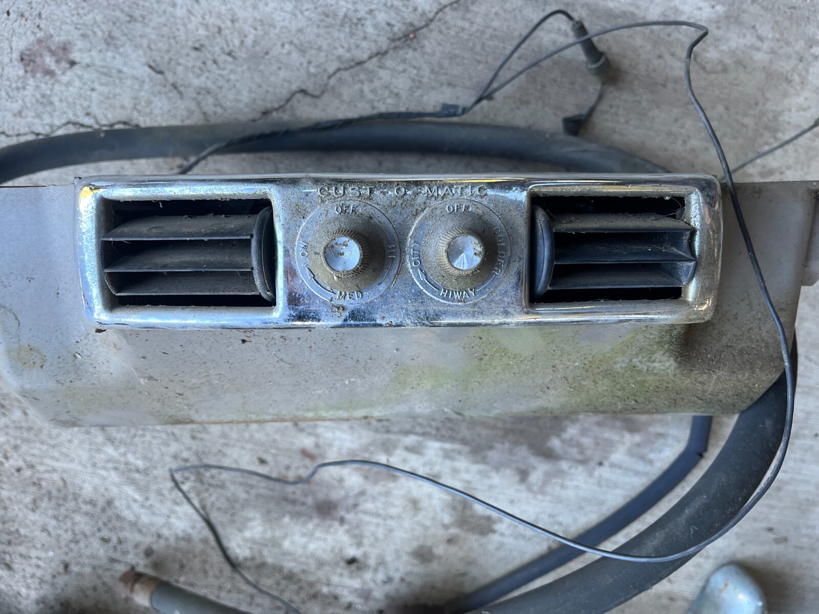 Cust O Matic Under Dash Air Conditioning Hot Rod Custom SCTA AC Unit