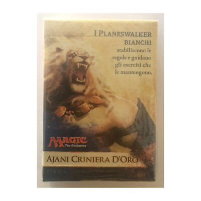 MAGIC THE GATHERING - Deck I Planeswalker Bianchi - Ajani Goldene Mähne - Ital