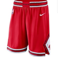 Chicago Bulls Men's Red On Court Replica Shorts