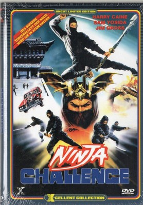 DVD  / Ninja Challence  -  kleine Buchbox , FSK 18 Jahre