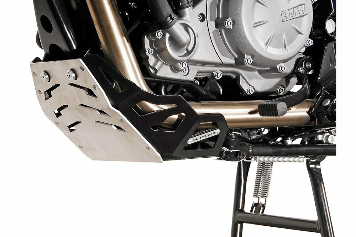 Sabot protection moteur noir pour moto BMW F650GS et G650GS