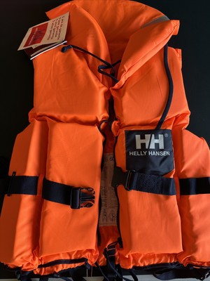 rettungsweste Schwimmweste Helly Hansen Navigare Top Zustand 60-90 Kg 100N